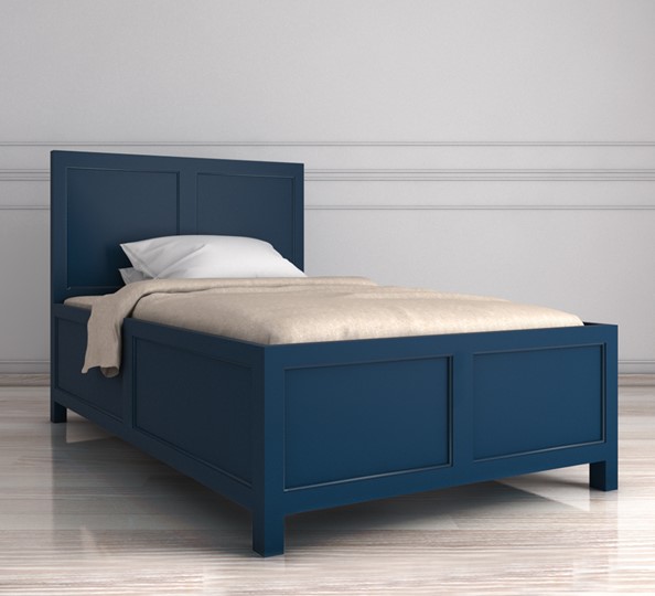 Кровать 1.5-спальная Jules Verne, (JV12ETGB), синий в Элисте - изображение 1