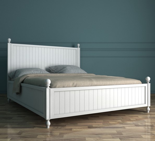 Кровать Palermo, (PL1016), белый в Элисте - изображение 1