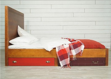 Кровать 2-х спальная Gouache Birch с ящиками (M10516ETG/4) в Элисте - предосмотр 5