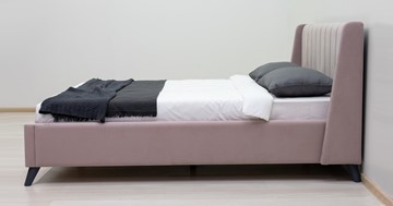 Кровать с механизмом Мелисса 160,арт. Тори 45 велюр (ява) + кроватное дно в Элисте - предосмотр 3
