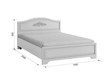 Кровать полутороспальная 1.4 (комфорт) Белла (1400х2000) в Элисте - предосмотр 4