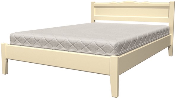 Спальная кровать Карина-7 (Слоновая кость) 120х200 в Элисте - изображение