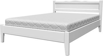Двуспальная кровать Карина-7 (Белый Античный) 160х200 в Элисте