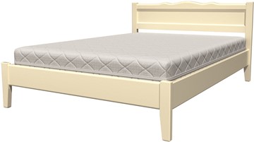 Двуспальная кровать Карина-7 (Слоновая кость) 160х200 в Элисте