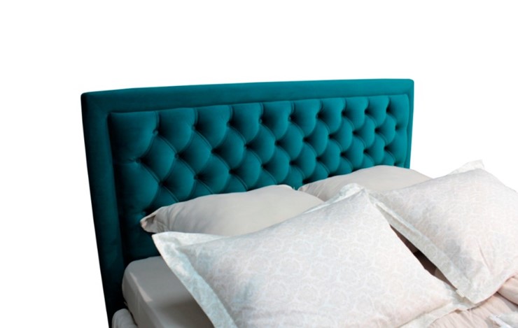 Кровать без механизма 2-спальная с высокими ножками Грета 1900х2150 мм в Элисте - изображение 1