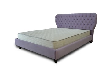 Кровать 2-спальная без механизма с высокими ножками Каролина 1900х2150 мм в Элисте