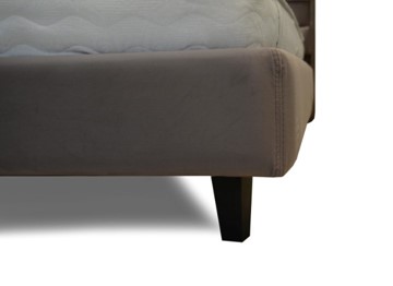 Кровать без механизма односпальная с высокими ножками Этюд 920х2150 мм в Элисте - предосмотр 3