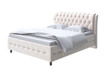 Двуспальная кровать Como (Veda) 4 180х200, Флок (Бентлей Айвори) в Элисте