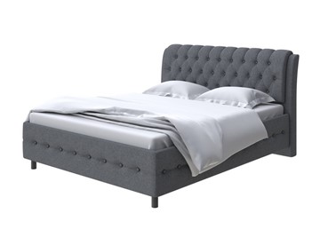 Кровать Como (Veda) 4 180х200, Рогожка (Savana Grey) в Элисте