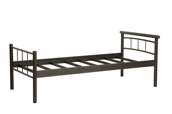 Односпальная кровать 42.25-01 ТОКИО, металл черный в Элисте - изображение