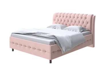 Кровать 1,5-спальная Como (Veda) 4 140х200, Велюр (Ultra Розовый мусс) в Элисте