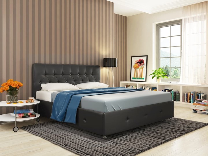 Двуспальная кровать с механизмом Афина размер 160х200 в Элисте - изображение 8