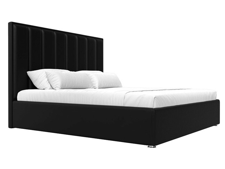 Кровать с механизмом Афродита 160, Черный (Экокожа) в Элисте - изображение 3
