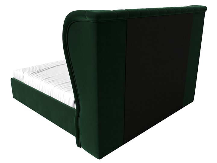 Двуспальная кровать с механизмом Далия 160, Зеленый (Велюр) в Элисте - изображение 5