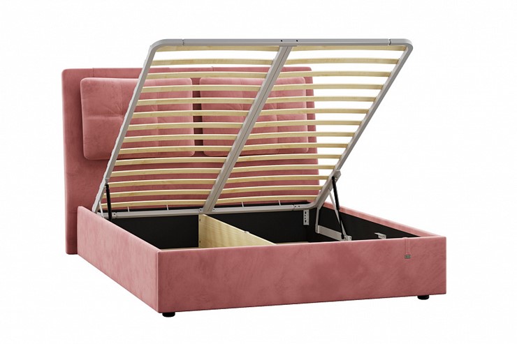 Кровать с механизмом двуспальная Ester 1600, Ультра коралл в Элисте - изображение 3