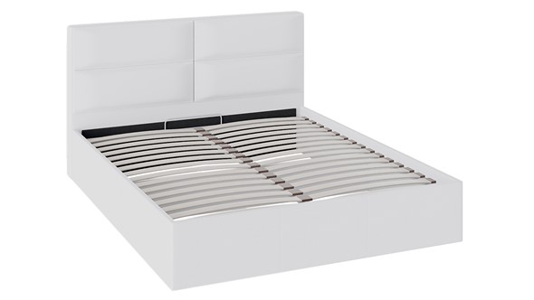 Двуспальная кровать с механизмом Глосс ТД 319.01.02 (Белый) в Элисте - изображение