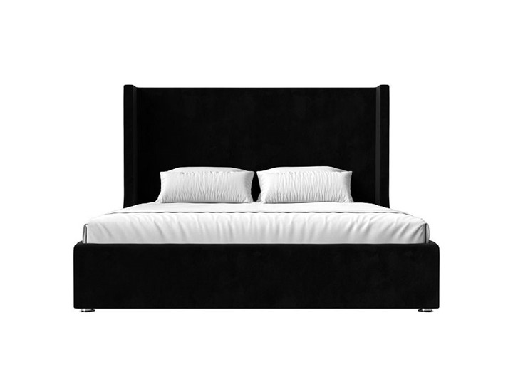Кровать с механизмом Ларго 160, Черный (Велюр) в Элисте - изображение 5