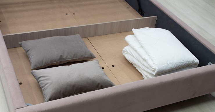 Кровать с механизмом Мелисса 180,арт. Тори 45 велюр (ява) + кроватное дно в Элисте - изображение 7