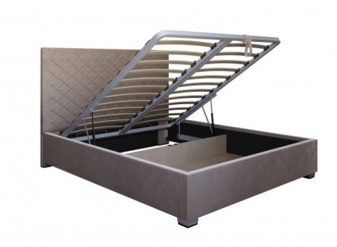 Кровать с механизмом, основанием и ящиком двуспальная ROMBI 160х200 в Элисте - изображение 3