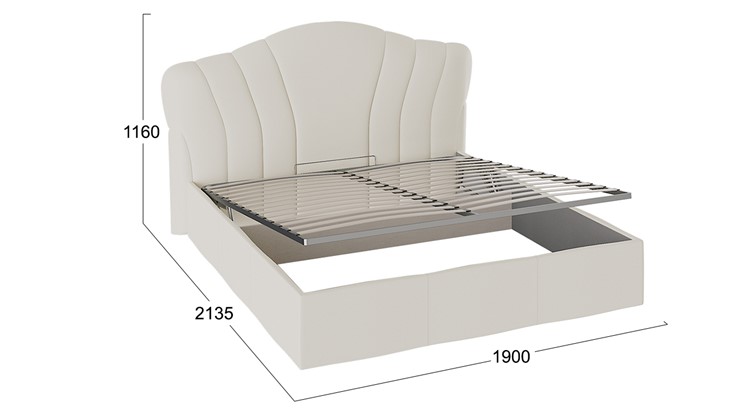 Двуспальная кровать с механизмом Сабрина ТД-307.01.02 в Элисте - изображение 1