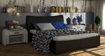 Двуспальная кровать с механизмом Конкорд Stella 160х190 в Элисте