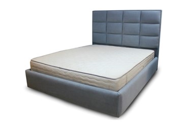Кровать с подъемным механизмом с мягким изголовьем Беатрис 202х215 см в Элисте