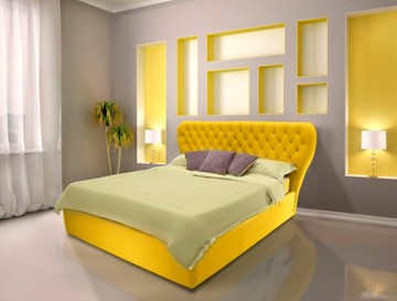 Кровать 2-спальная с подъемным механизмом Каролина 230х215 см в Элисте - предосмотр 5