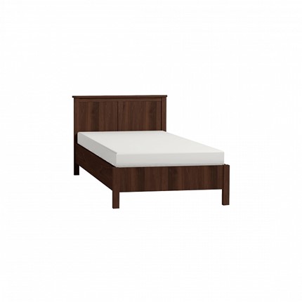 Кровать односпальная Sherlock 45 + 5.1 Основание с гибкими ламелями металл 900, Орех шоколадный в Элисте - изображение