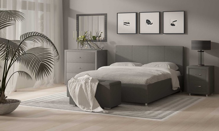 Двуспальная кровать Prato 180х200 с основанием в Элисте - изображение 60