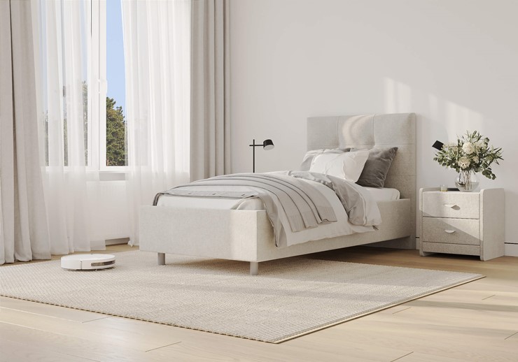Спальная кровать Caprice 90х190 с основанием в Элисте - изображение 4