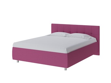 Кровать 1-спальная Diamo 90х200, Рогожка (Savana Berry (фиолетовый)) в Элисте