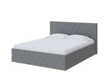 Односпальная кровать Fresco 90х200, Рогожка (Savana Grey (серый)) в Элисте
