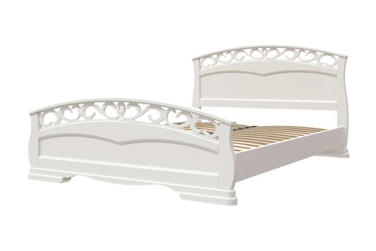 Кровать Грация-1 (Белый Античный) 90х200 в Элисте - изображение 2