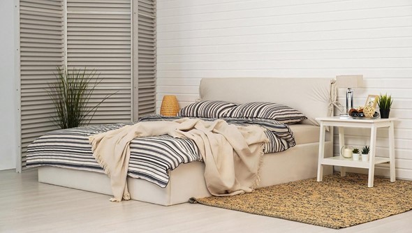 Спальная кровать Керри 900х2000 с подъёмным механизмом в Элисте - изображение