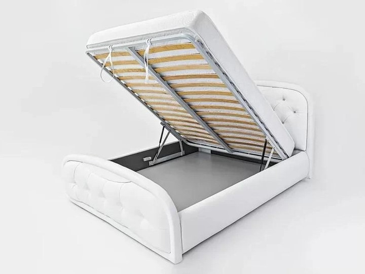Спальная кровать Кристалл 5 1400х1900 с подъёмным механизмом в Элисте - изображение 8