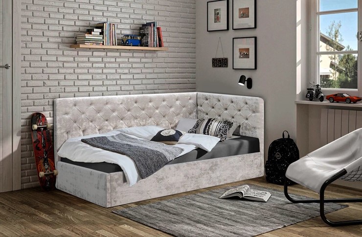 Спальная кровать Мила 900 с подъемным механизмом в Элисте - изображение 7