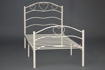 Спальная кровать ROXIE 90*200 см (Single bed), белый (White) в Элисте - предосмотр 1