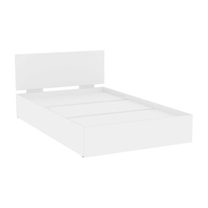 Спальная кровать Алиса (L10) Белый, с основанием в Элисте