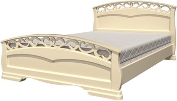 Кровать полутороспальная Грация-1 (слоновая кость) 140х200 в Элисте - предосмотр