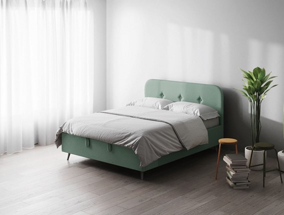 Кровать полутороспальная Jazz 1400х1900 с подъёмным механизмом в Элисте - изображение