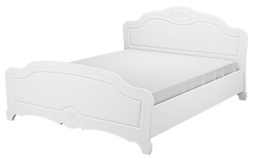 Кровать 1.5-спальная Лотос (Белый) 140х200 в Элисте