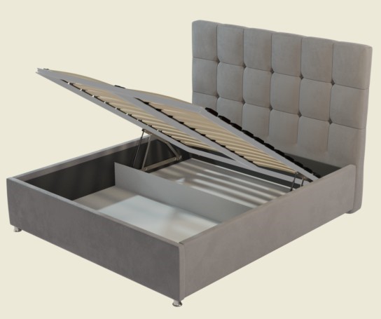 Кровать в спальню Модерна 140х200 с ортопедическим основанием в Элисте - изображение 6