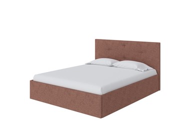 Кровать 1.5-спальная Mono Plus 140х200, Жаккард (Tesla Брауни) в Элисте - предосмотр