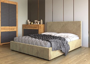 Кровать полутороспальная Нельсон Абстракция 120х200 (вариант 3) с подъёмным механизмом в Элисте - предосмотр 1