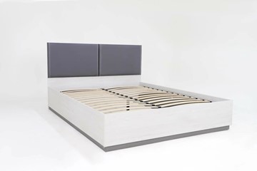 Кровать с подъемным механизмом 2-спальная Винтер-16, винтерберг/темно-серый/спейс графит в Элисте - предосмотр 1