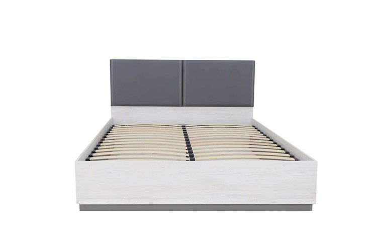 Кровать с подъемным механизмом Винтер-14, винтерберг/темно-серый/спейс графит в Элисте - изображение 2