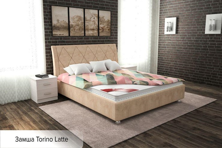 Кровать 1.5-спальная Верона 120х200 (с основанием) в Элисте - изображение 13