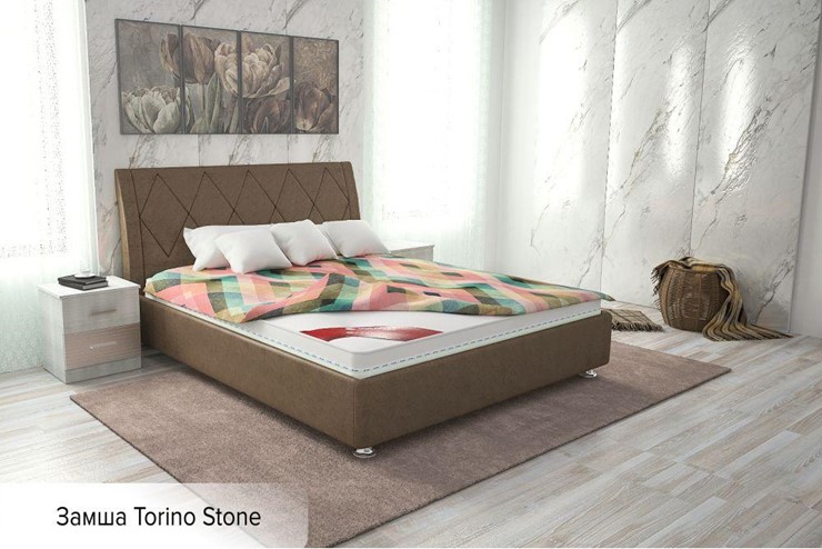 Кровать 1.5-спальная Верона 120х200 (с основанием) в Элисте - изображение 6