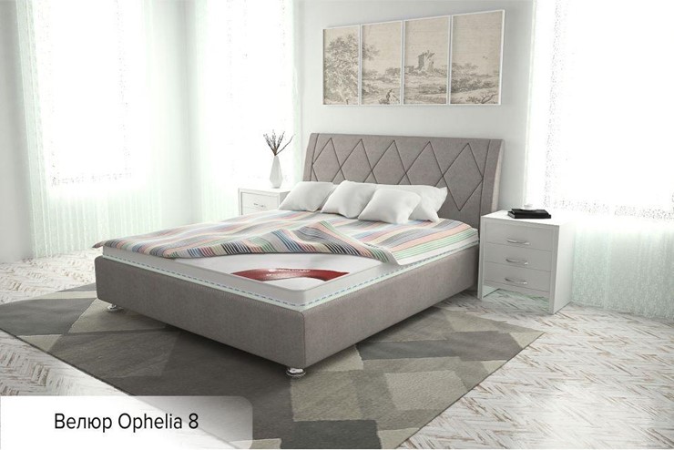 Кровать 1.5-спальная Верона 120х200 (с основанием) в Элисте - изображение 1