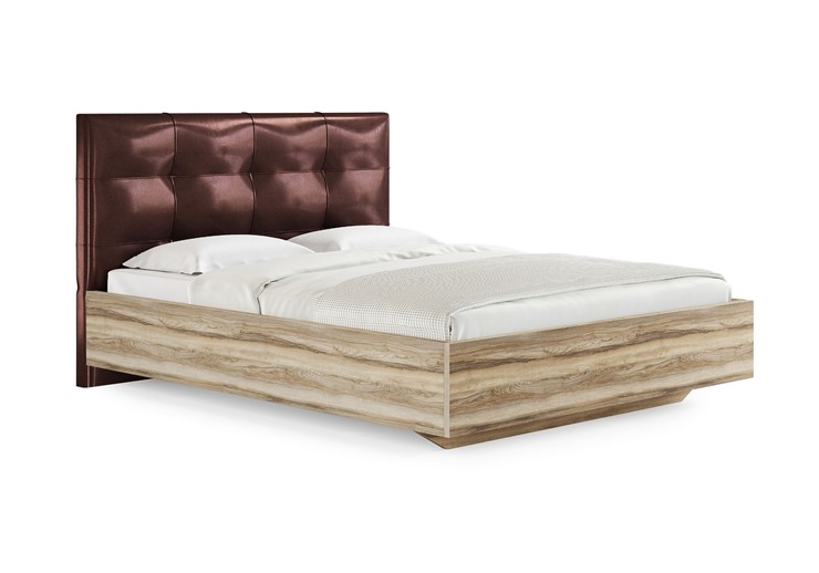 Полутороспальная кровать Victoria (ясень ориноко) 140х200 с основанием в Элисте - изображение 11